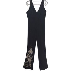 HD In Paris Jumpsuit 4 Cottagecore Boho Festival Hippie‎ Floral Embroidery Crepe